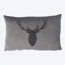NKD Dekokissen mit Hirsch-Motiv, ca. 30x50cm Angebot