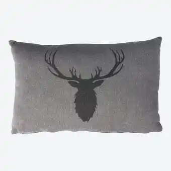 NKD Dekokissen mit Hirsch-Motiv, ca. 30x50cm Angebot