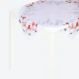 NKD Mitteldecke mit Wichtel-Motiven, ca. 80x80cm Angebot