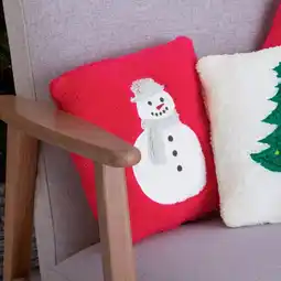 NKD Dekokissen mit Weihnachts-Design, ca. 25x25cm Angebot