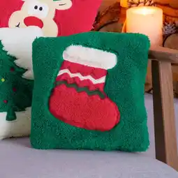 NKD Dekokissen mit Weihnachts-Design, ca. 25x25cm Angebot