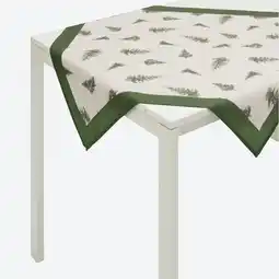 NKD Mitteldecke mit Tannen-Motiv, ca. 80x80 cm Angebot