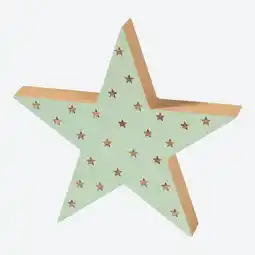 NKD Deko-Stern, ca. 13x1,5x12,5cm Angebot