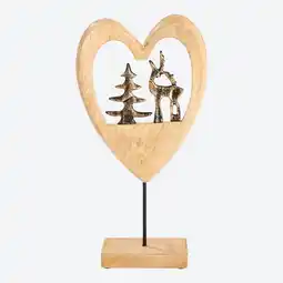 NKD Deko-Herz-Figur, ca. 18x5x35cm Angebot