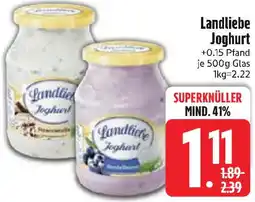Edeka Landliebe Joghurt Angebot