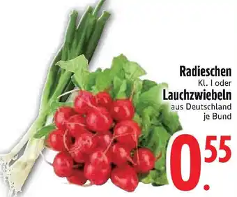 Edeka Radieschen oder Lauchzwiebeln Angebot