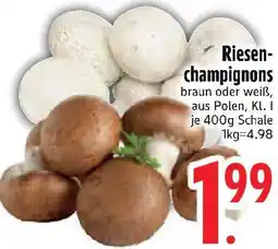 Edeka Riesenchampignons Angebot