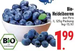 Edeka Bio Heidelbeeren Angebot