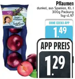 Edeka SanLucar Pflaumen Angebot