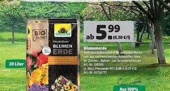 Hagebau Blumenerde 20L Angebot