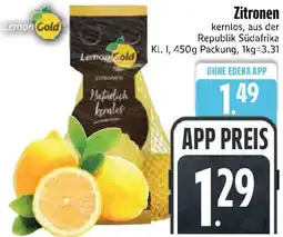 Edeka Lemon Gold Zitronen Angebot