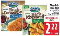 Edeka Alpenhain Back-Käse Angebot