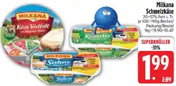 Edeka Milkana Schmelzkäse Angebot