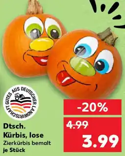 Kaufland Dtsch. Kürbis, lose Angebot