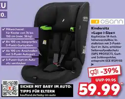 Kaufland Osann Kindersitz Lupo i-Size Angebot
