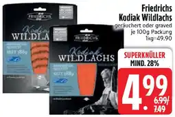 Edeka Friedrichs Kodiak Wildlachs Angebot
