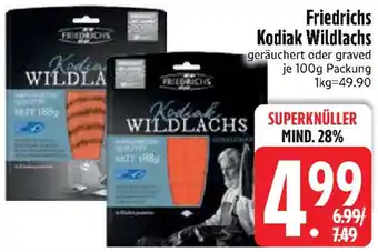 Edeka Friedrichs Kodiak Wildlachs Angebot