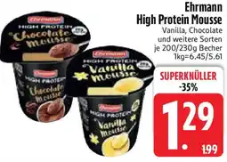 Edeka Ehrmann High Protein Mousse Angebot