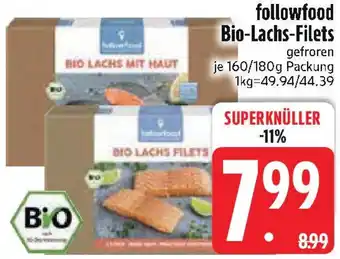 Edeka followfood Bio-Lachs-Filets Angebot
