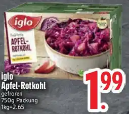 Edeka iglo Apfel-Rotkohl Angebot