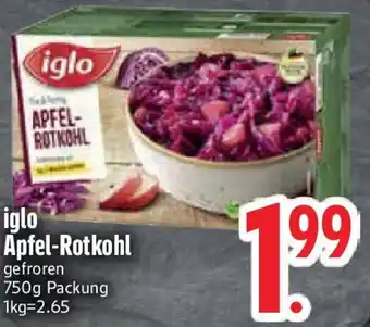 Edeka iglo Apfel-Rotkohl Angebot