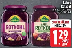 Edeka Kühne Rotkohl Angebot
