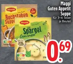 Edeka Maggi Guten Appetit Suppe Angebot