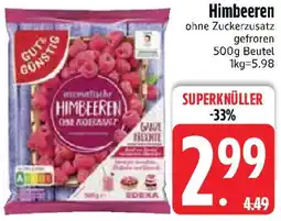 Edeka Gut & Günstig Himbeeren Angebot