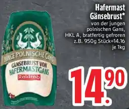 Edeka Hafermast Gänsebrust Angebot