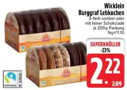 Edeka Wicklein Burggraf Lebkuchen Angebot