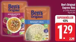 Edeka Ben's Original Express-Reis Angebot