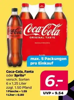 NETTO Coca-Cola, Fanta oder Sprite Angebot