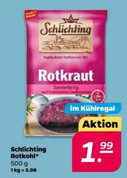 NETTO Schlichting Rotkohl Angebot