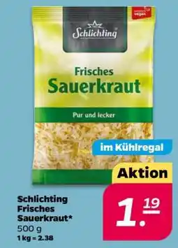 NETTO Schlichting Frisches Sauerkraut Angebot