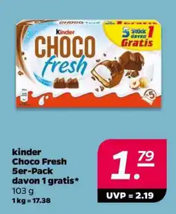 NETTO kinder Choco Fresh 5er-Pack Angebot