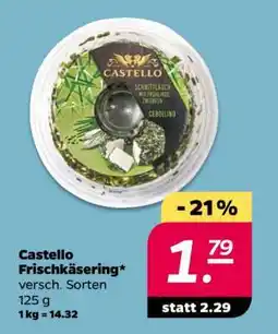 NETTO Castello Frischkäsering Angebot