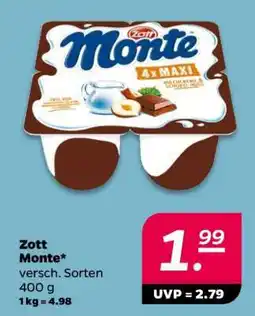 NETTO Zott Monte Angebot
