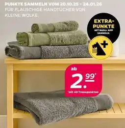 NETTO Flauschige Handtücher von Kleine Wolke Angebot