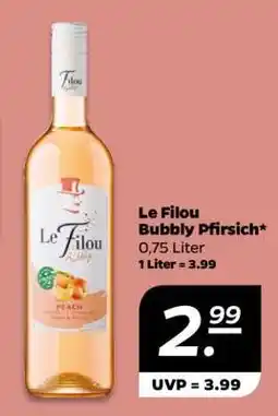 NETTO Le Filou Bubbly Pfirsich Angebot