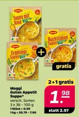 NETTO Maggi Guten Appetit Suppe Angebot