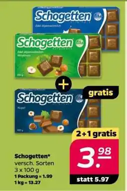 NETTO Schogetten Angebot
