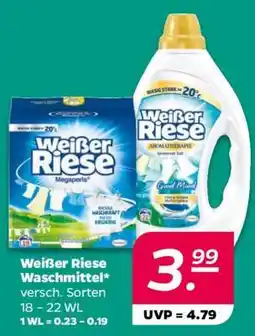 NETTO Weißer Riese Waschmittel Angebot