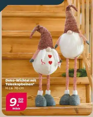 NETTO Deko-Wichtel mit Teleskopbeinen Angebot