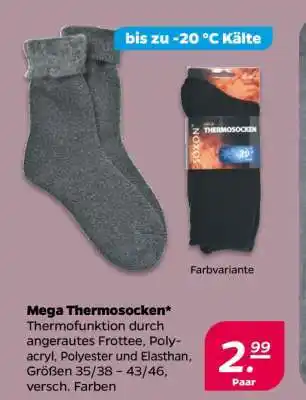 NETTO Mega Thermosocken Angebot