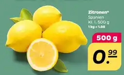 NETTO Zitronen Angebot