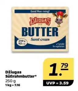 NETTO Džiugas Süßrahmbutter Angebot