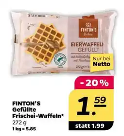 NETTO FINTON'S Gefüllte Frischei-Waffeln Angebot