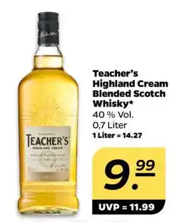NETTO Teacher’s Highland Cream Blended Scotch Whisky Angebot