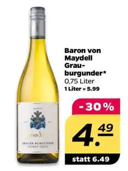 NETTO Baron von Maydell Grauburgunder Angebot