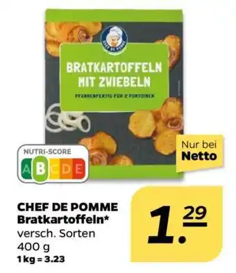 NETTO CHEF DE POMME Bratkartoffeln Angebot